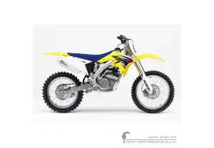 Decals for Suzuki RM-Z250 2007 • Suzuki OEM Decals