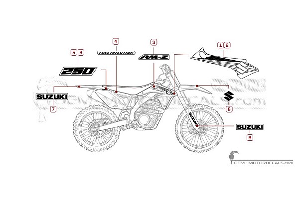 Suzuki RM-Z250 2011