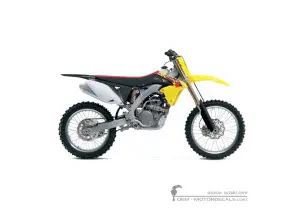 Decals for Suzuki RM-Z250 2013 • Suzuki OEM Decals