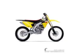 Naklejki do Suzuki RM-Z250 2014 • Suzuki Naklejki OEM