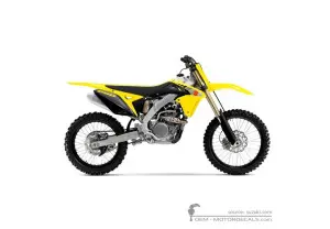 Naklejki do Suzuki RM-Z250 2017 • Suzuki Naklejki OEM