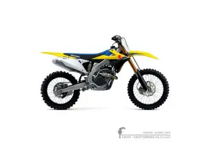 Naklejki do Suzuki RM-Z250 2019 • Suzuki Naklejki OEM