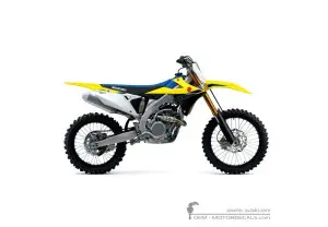 Naklejki do Suzuki RM-Z250 2020 • Suzuki Naklejki OEM