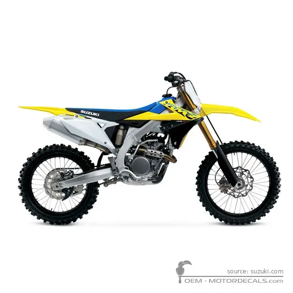 Suzuki RM-Z250 2023 - Champion Yellow No.2