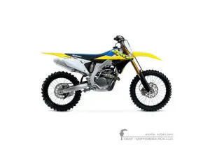 Naklejki do Suzuki RM-Z250 2024 • Suzuki Naklejki OEM