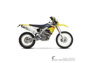 Stickers voor Suzuki RM-Z450 2009 • Suzuki OEM Stickers