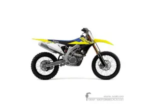 Adesivi per Suzuki RM-Z450 2021 • Suzuki Adesivi OEM