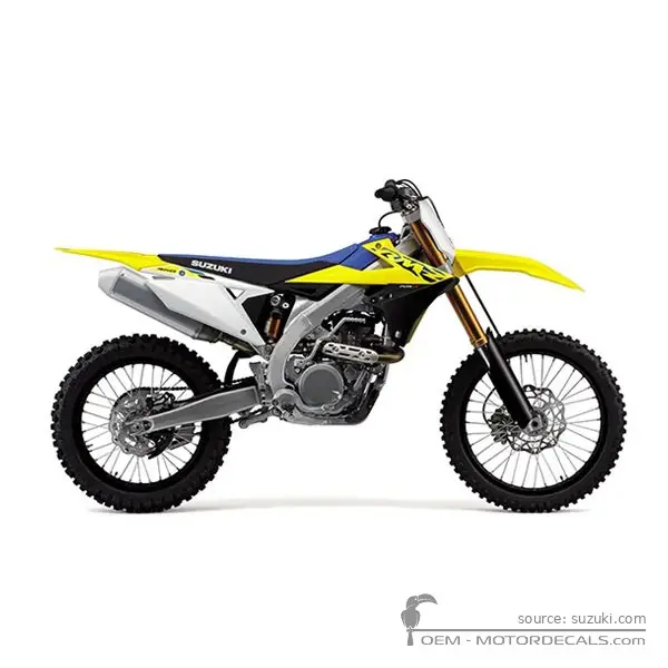 Suzuki RM-Z450 2022 - Champion Yellow No.2