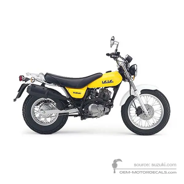 Suzuki RV125 VANVAN 2003 - Geel - Pearl Orpiment Yellow