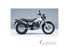 Naklejki do Suzuki RV125 VANVAN 2004 - Srebrny • Suzuki Naklejki OEM