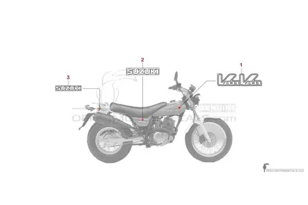 Suzuki RV125 VANVAN 2004 - Azul