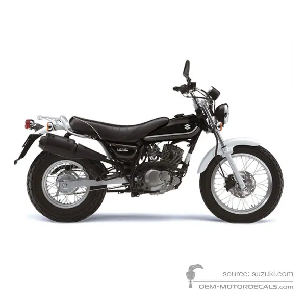 Suzuki RV125 VANVAN 2009 - Zwart - Black