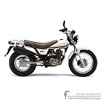 Suzuki RV125 VANVAN 2009 - Biały