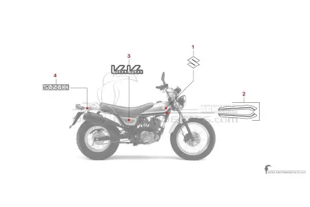 Suzuki RV125 VANVAN 2010 - Plata