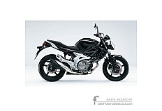 Aufkleber für Suzuki SFV650 GLADIUS 2009 - Schwarz • Suzuki OEM-Aufkleber