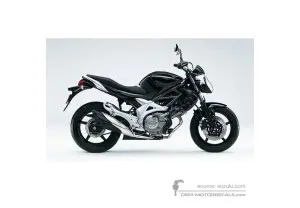 Decals for Suzuki SFV650 GLADIUS 2010 - Black • Suzuki OEM Decals