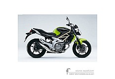 Decals for Suzuki SFV650 GLADIUS 2009 - Black Green • Suzuki OEM Decals