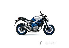 Adesivi per Suzuki SFV650 GLADIUS 2015 - Blu Bianco • Suzuki Adesivi OEM