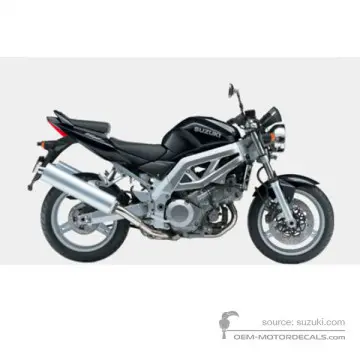 Suzuki SV1000 2003 - Noir - Pearl Novelty Black