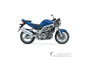 Aufkleber für Suzuki SV1000 2003 - Blau • Suzuki OEM-Aufkleber