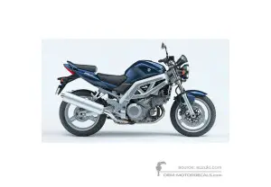 Adesivi per Suzuki SV1000 2004 - Blu • Suzuki Adesivi OEM