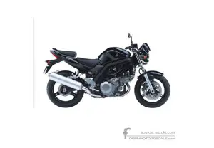 Adesivi per Suzuki SV1000 2006 - Nero • Suzuki Adesivi OEM
