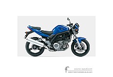 Pegatinas para Suzuki SV1000 2007 - Azul • Suzuki Pegatinas OEM