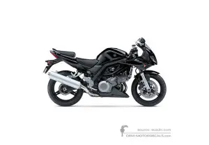 Autocollants pour Suzuki SV1000S 2005 - Noir • Suzuki Autocollants OEM