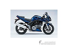 Pegatinas para Suzuki SV1000S 2006 - Azul • Suzuki Pegatinas OEM