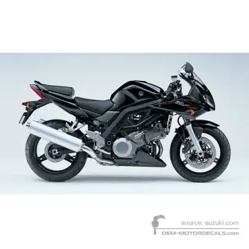 Suzuki SV1000S 2007 - Czarny - Pearl Nebular Black