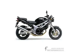 Adesivi per Suzuki SV650 2001 - Nero • Suzuki Adesivi OEM