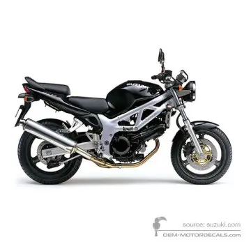 Suzuki SV650 1999 - Noir - Saturn Black Metallic