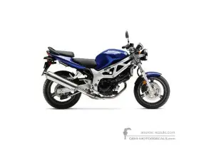 Adesivi per Suzuki SV650 2000 - Blu • Suzuki Adesivi OEM