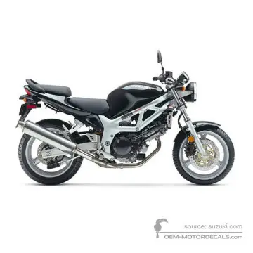 Suzuki SV650 2002 - Noir - Saturn Black Metallic