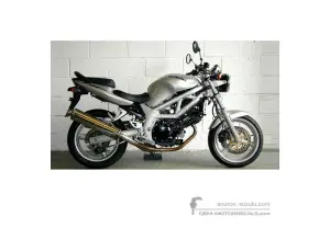 Adesivi per Suzuki SV650 2002 - Argento • Suzuki Adesivi OEM