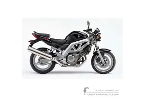 Adesivi per Suzuki SV650 2004 - Nero • Suzuki Adesivi OEM