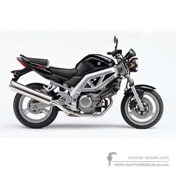Suzuki SV650 2004 - Czarny - Pearl Nebular Black