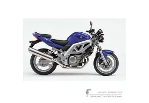 Adesivi per Suzuki SV650 2004 - Blu • Suzuki Adesivi OEM