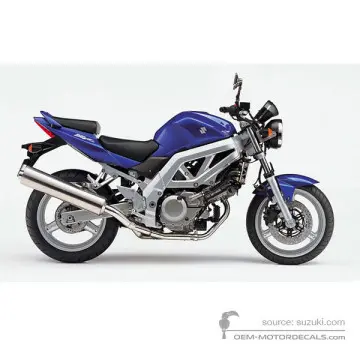Suzuki SV650 2004 - Bleu - Candy Grand Blue