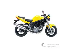 Adesivi per Suzuki SV650 2005 - Giallo • Suzuki Adesivi OEM