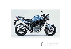 Pegatinas para Suzuki SV650 2006 - Plata • Suzuki Pegatinas OEM