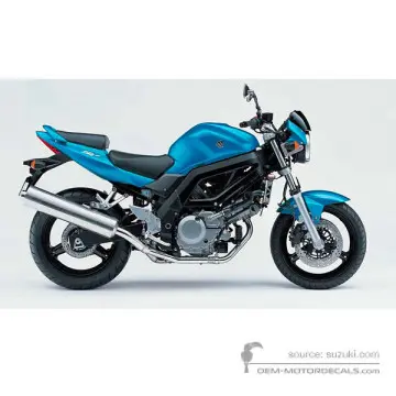 Suzuki SV650 2006 - Blu - Candy Napoleon Blue