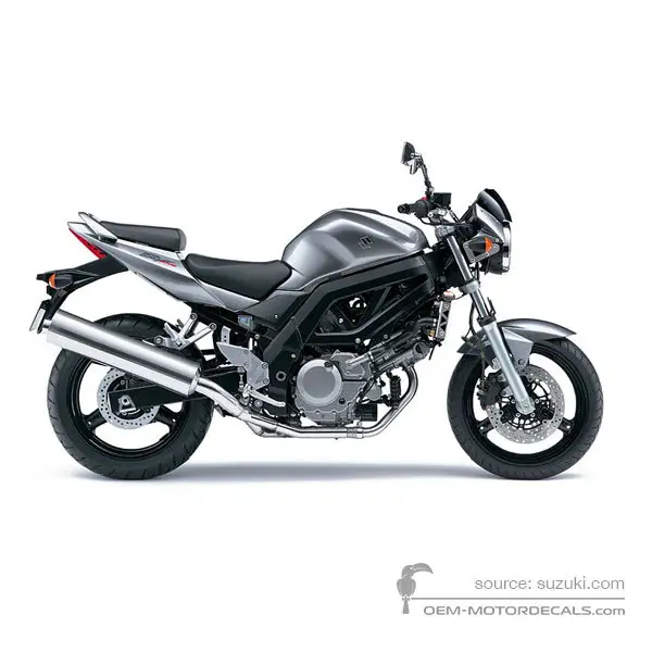 Suzuki SV650 2007 - Szary - Oort Gray Metallic