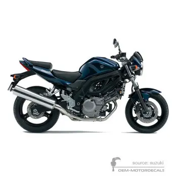 Suzuki SV650 2008 - Niebieski - Candy Indy Blue