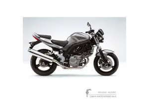 Adesivi per Suzuki SV650 2009 - Grigio • Suzuki Adesivi OEM