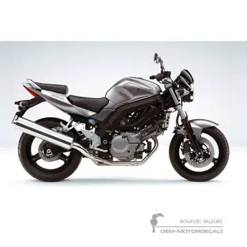Suzuki SV650 2009 - Szary - Oort Gray Metallic