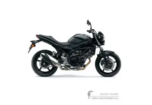 Pegatinas para Suzuki SV650 2017 - Negro • Suzuki Pegatinas OEM