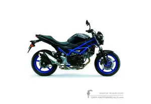 Aufkleber für Suzuki SV650 2019 - Schwarz • Suzuki OEM-Aufkleber