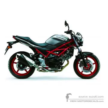 Suzuki SV650 2019 - Grigio - Metallic Oort Gray