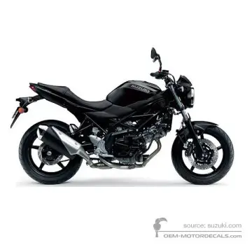 Suzuki SV650 2020 - Czarny - Glass Sparkle Black